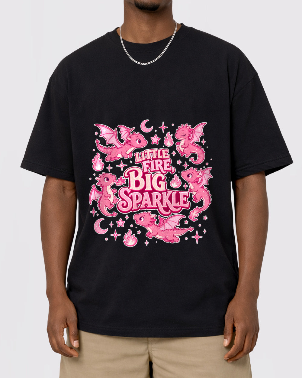 The Big Sparkle Axolotl Graphic T-Shirt
