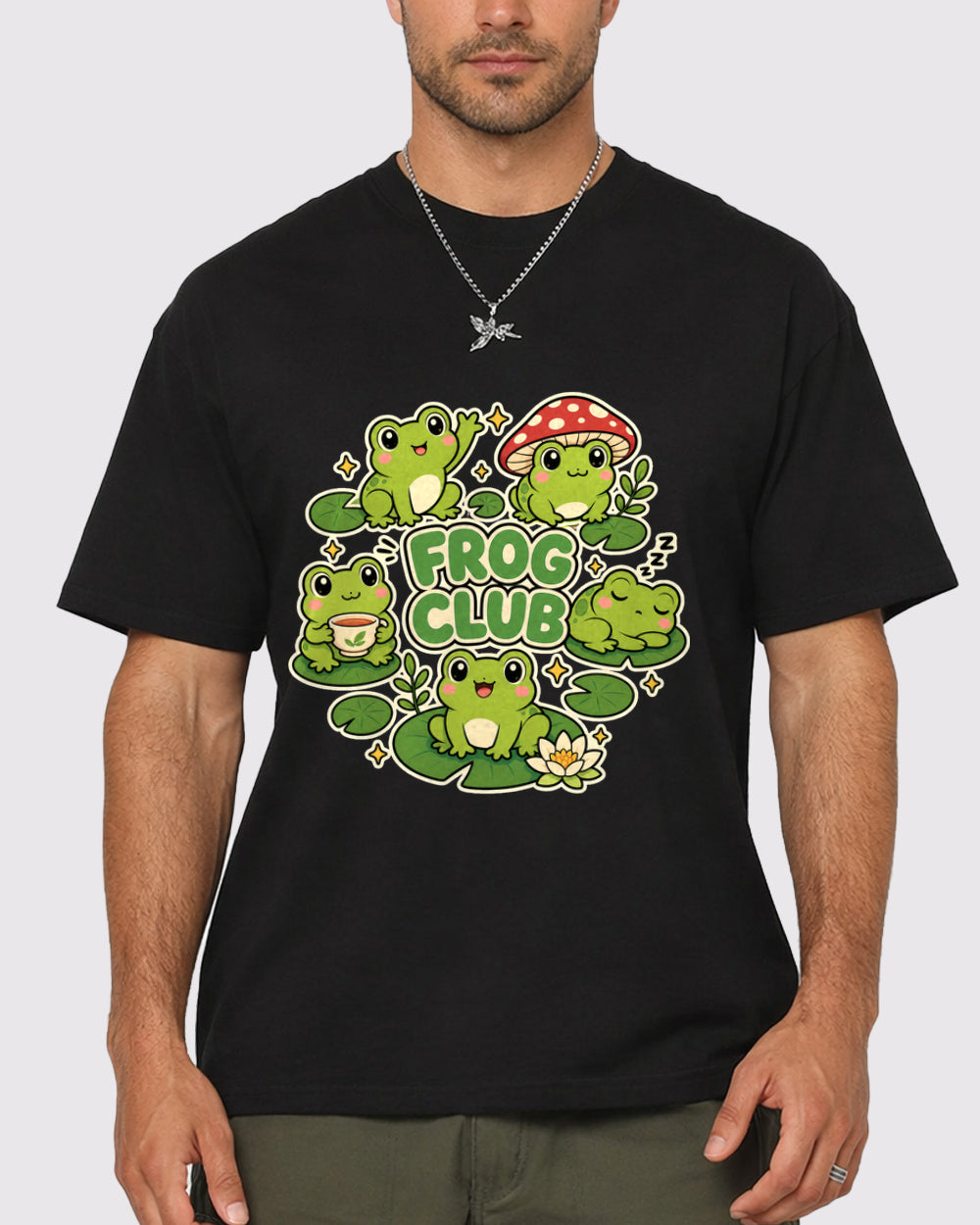 Frog Club Graphic T-Shirt