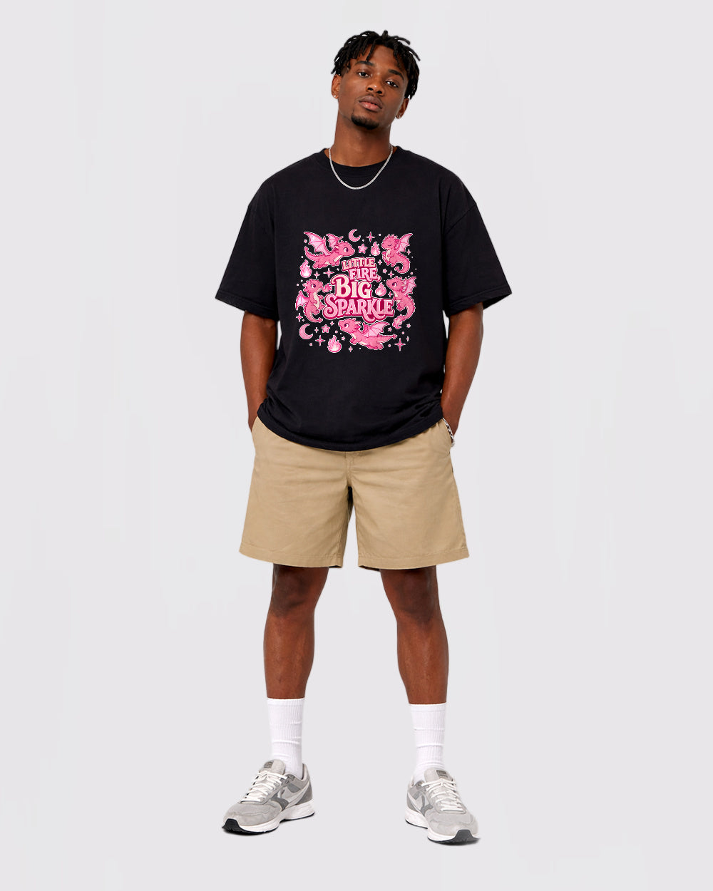 The Big Sparkle Axolotl Graphic T-Shirt