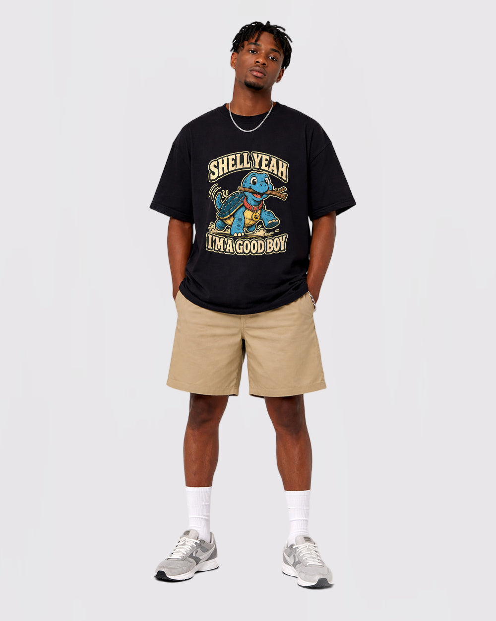 Shell Yeah Turtle Graphic T-Shirt