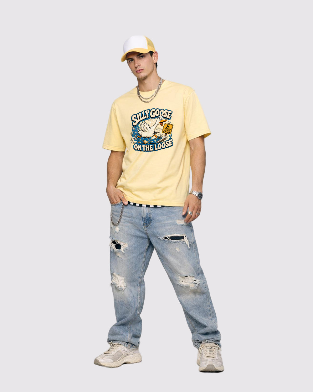 Silly Goose On The Loose Graphic T-Shirt