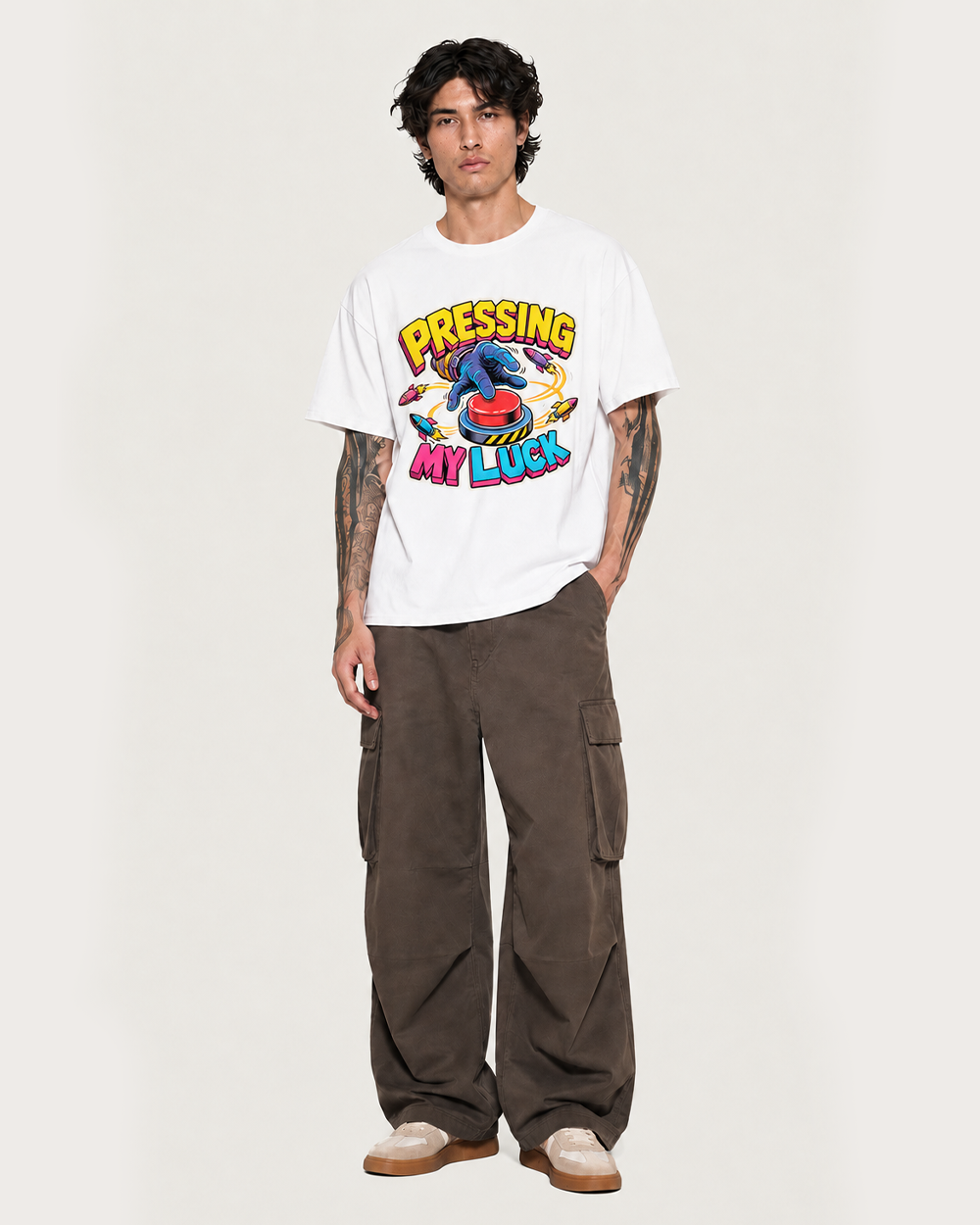 Pressing My Luck Gaming Graphic T-Shirt