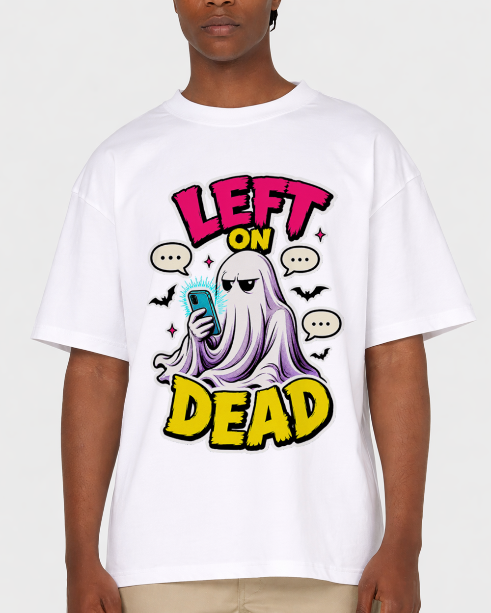 Left On Dead Retro Graphic T-Shirt, primary front view, image 1