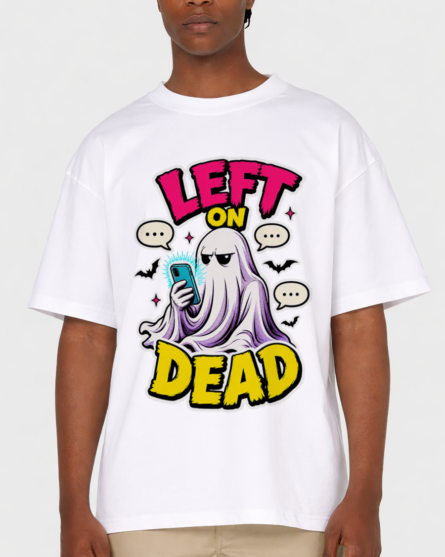 Left On Dead Retro Graphic T-Shirt, primary front view, image 1