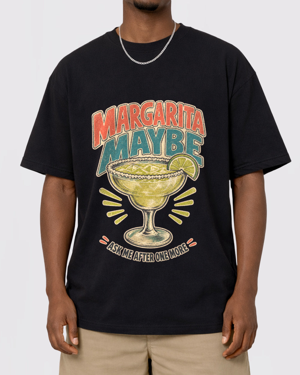 Margarita Maybe Food Graphic T-Shirt, primary front view, image 1