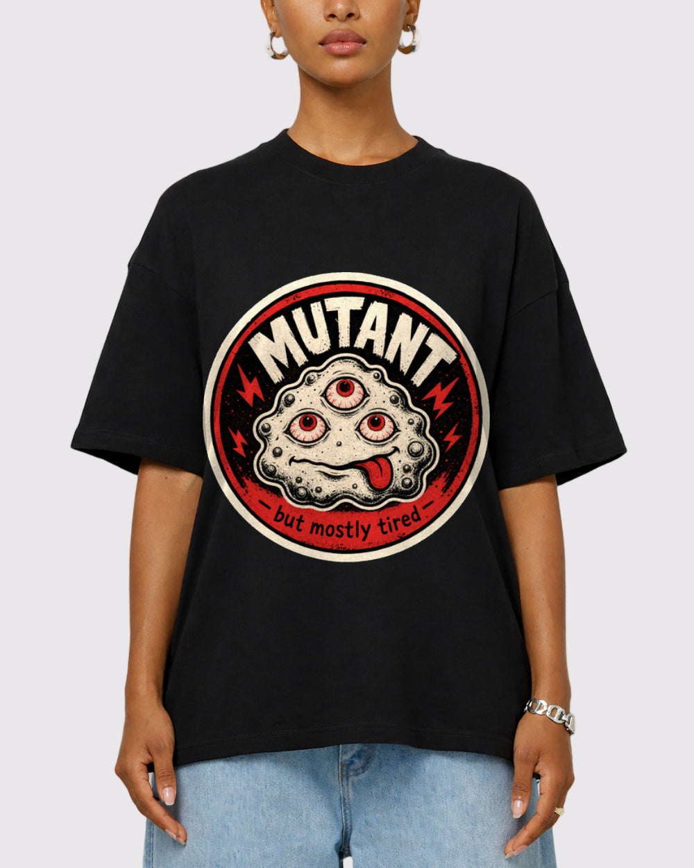 Mutant Society Dark Graphic T-Shirt, primary front view, image 1