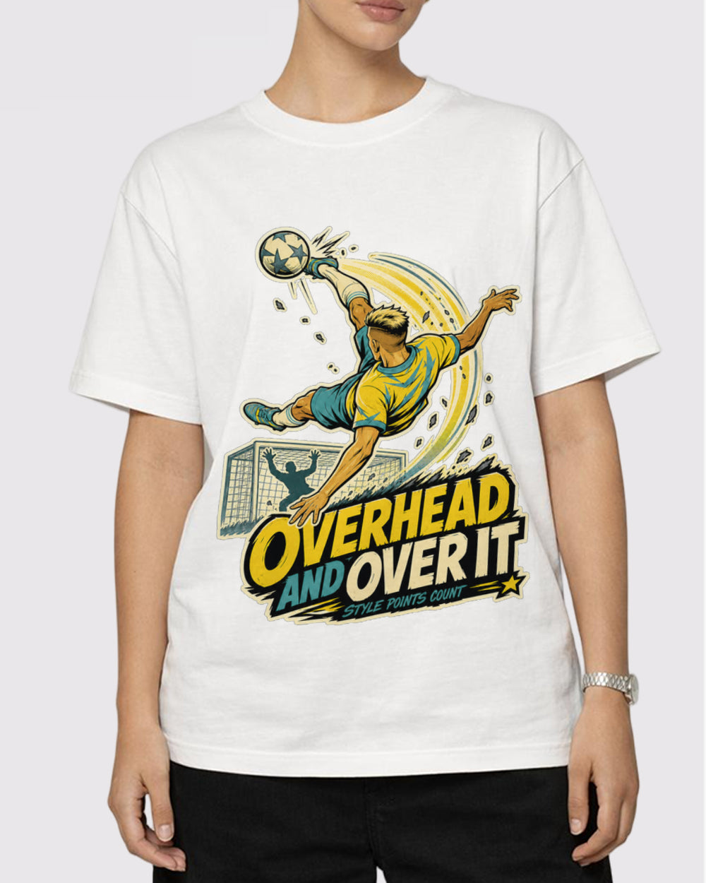 Overhead And Over It Sports Graphic T-Shirt, primary front view, image 1