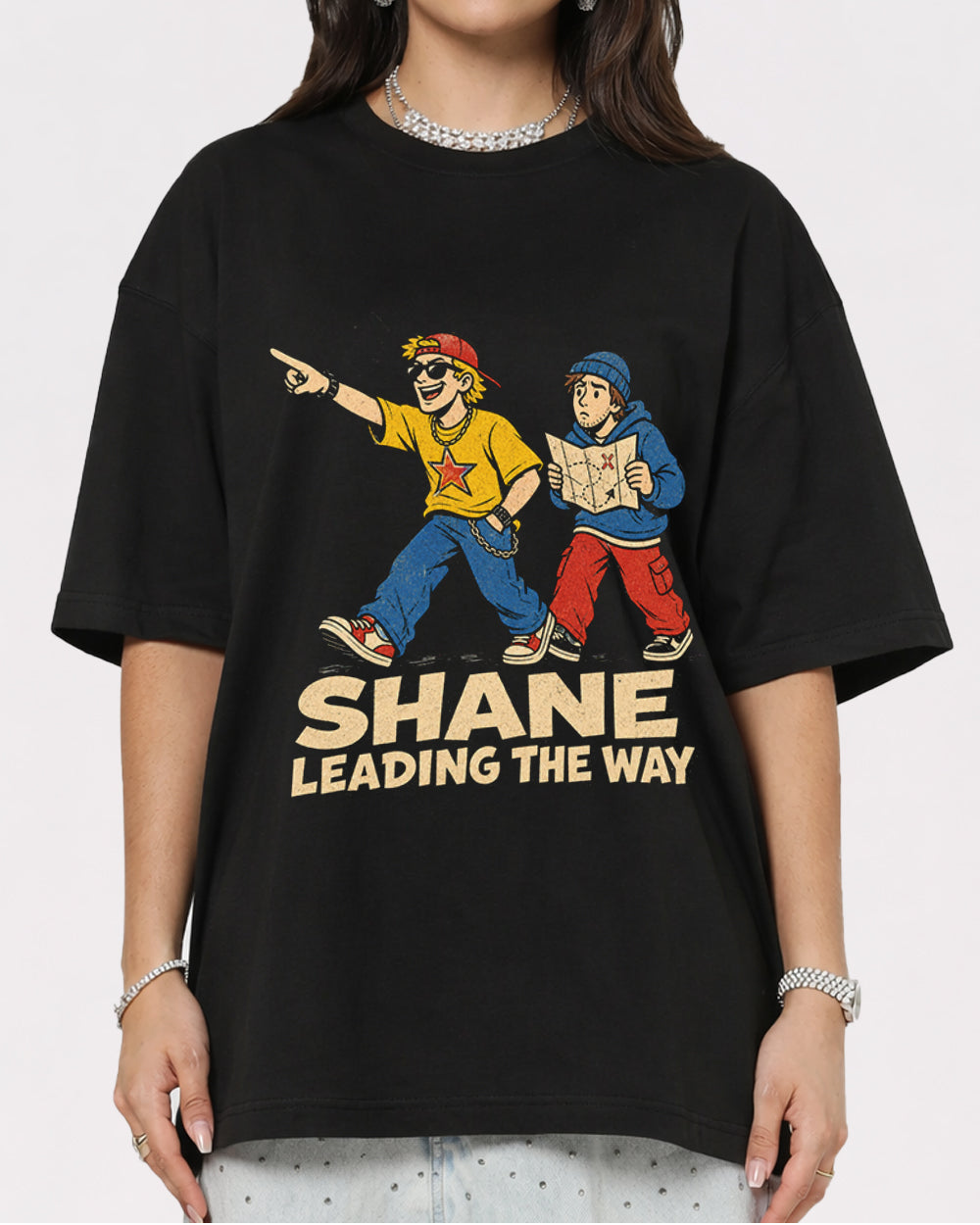 Shane Leading The Way Pop Culture Graphic T-Shirt, primary front view, image 1